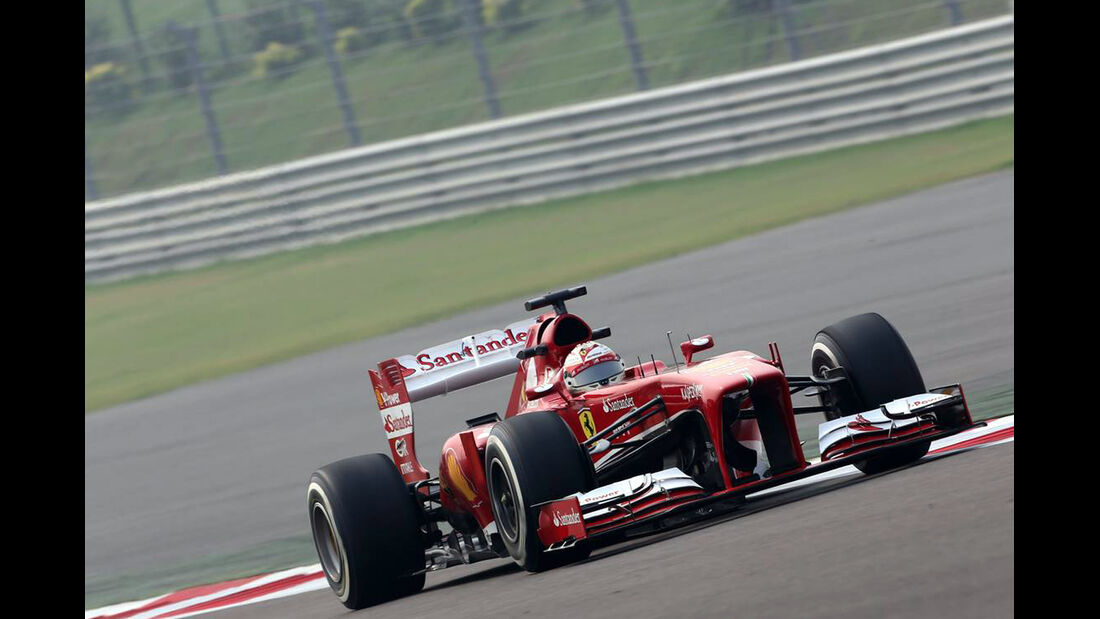 Fernando Alonso - Ferrari  - Formel 1 - GP Indien - 25. Oktober 2013