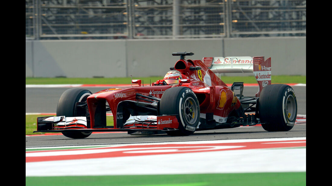 Fernando Alonso - Ferrari - Formel 1 - GP Indien - 25. Oktober 2013