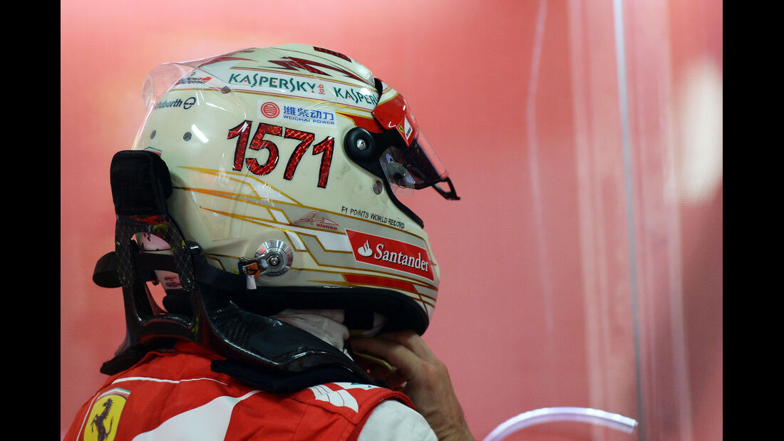 Fernando Alonso - Ferrari - Formel 1 - GP Indien - 25. Oktober 2013