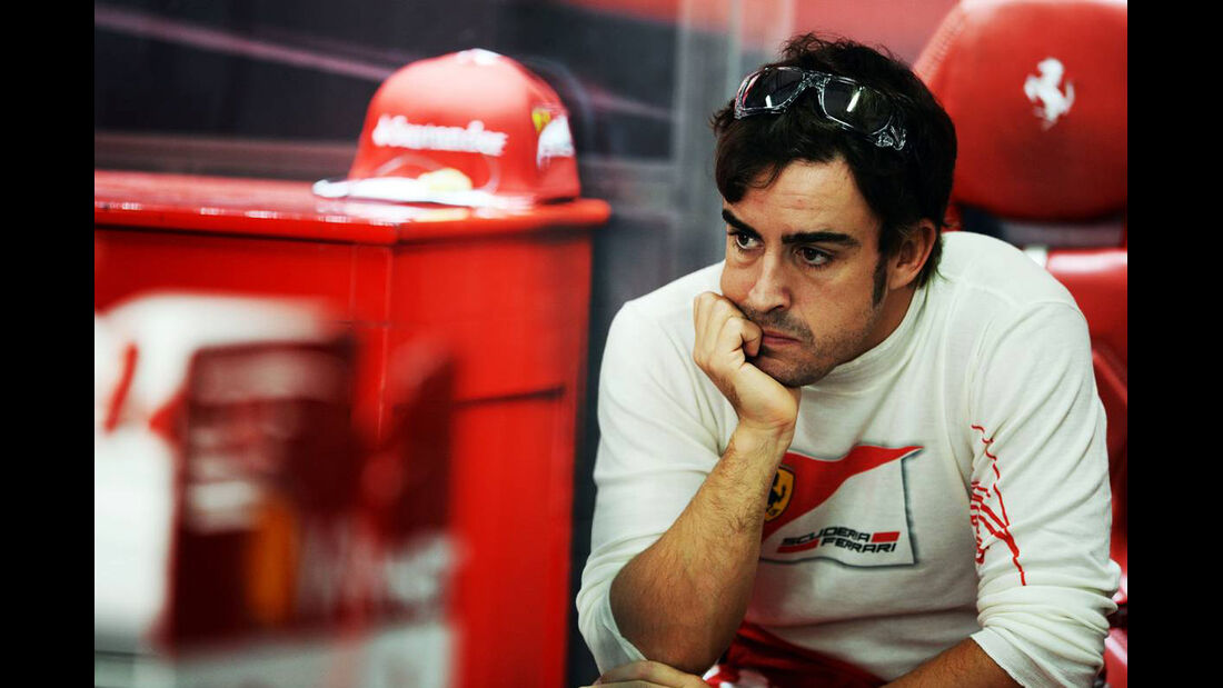 Fernando Alonso - Ferrari - Formel 1 - GP Indien - 26. Oktober 2013
