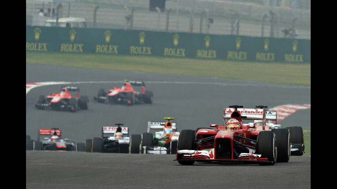 Fernando Alonso - Ferrari - Formel 1 - GP Indien - 27. Oktober 2013