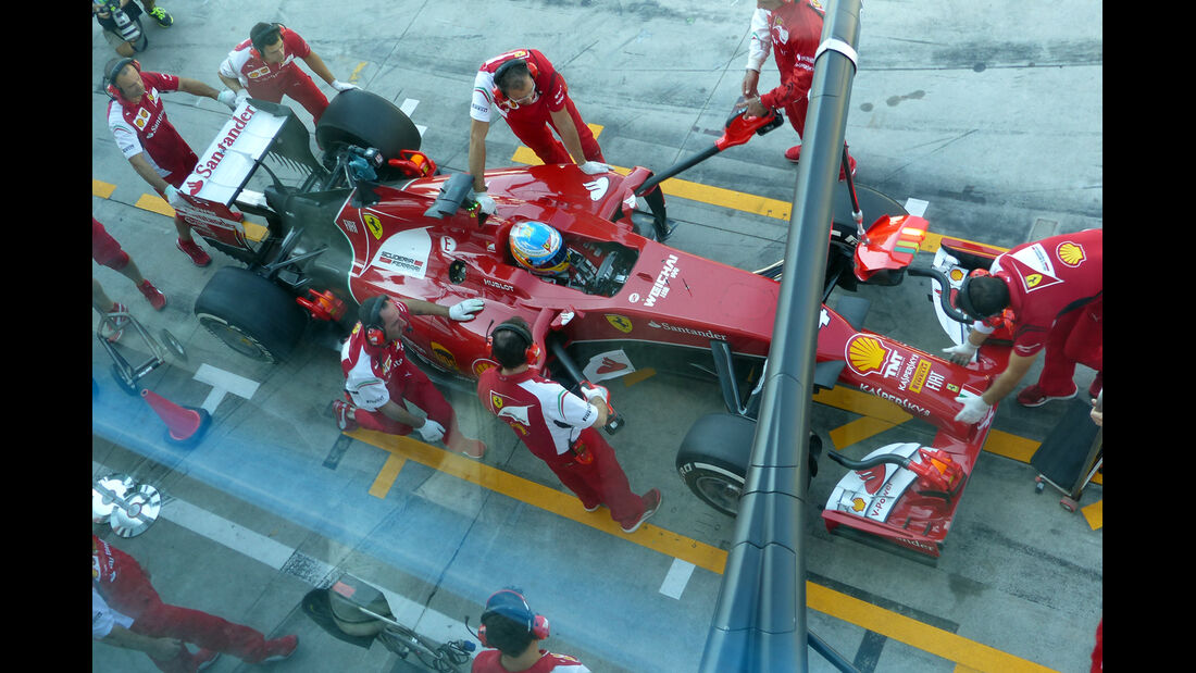 Fernando Alonso - Ferrari - Formel 1 - GP Italien - 6. September 2014