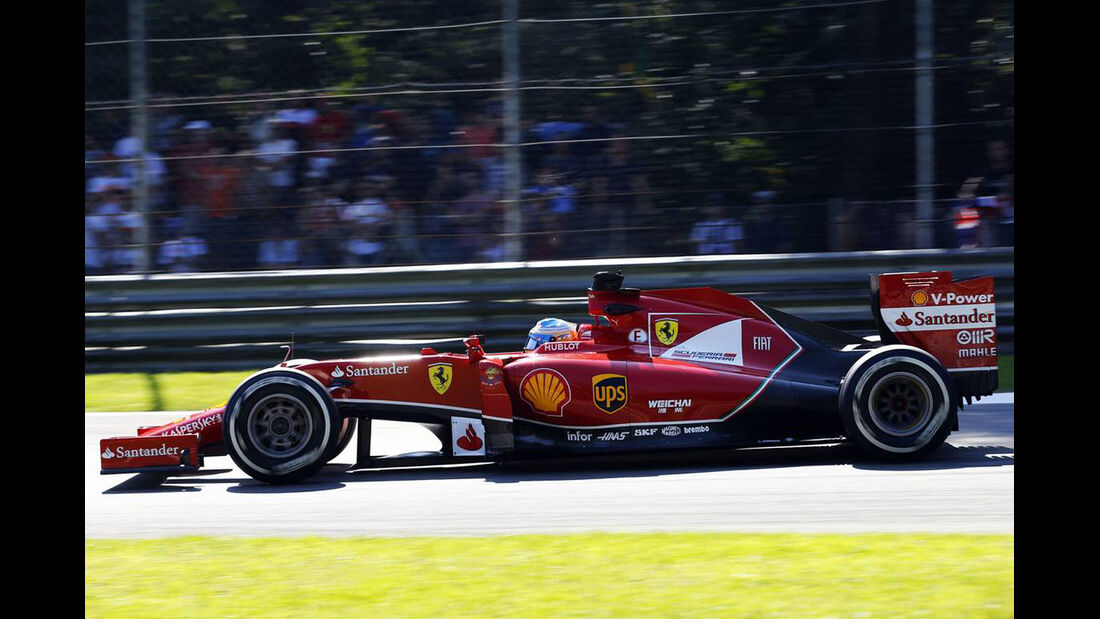 Fernando Alonso - Ferrari - Formel 1 - GP Italien - 6. September 2014