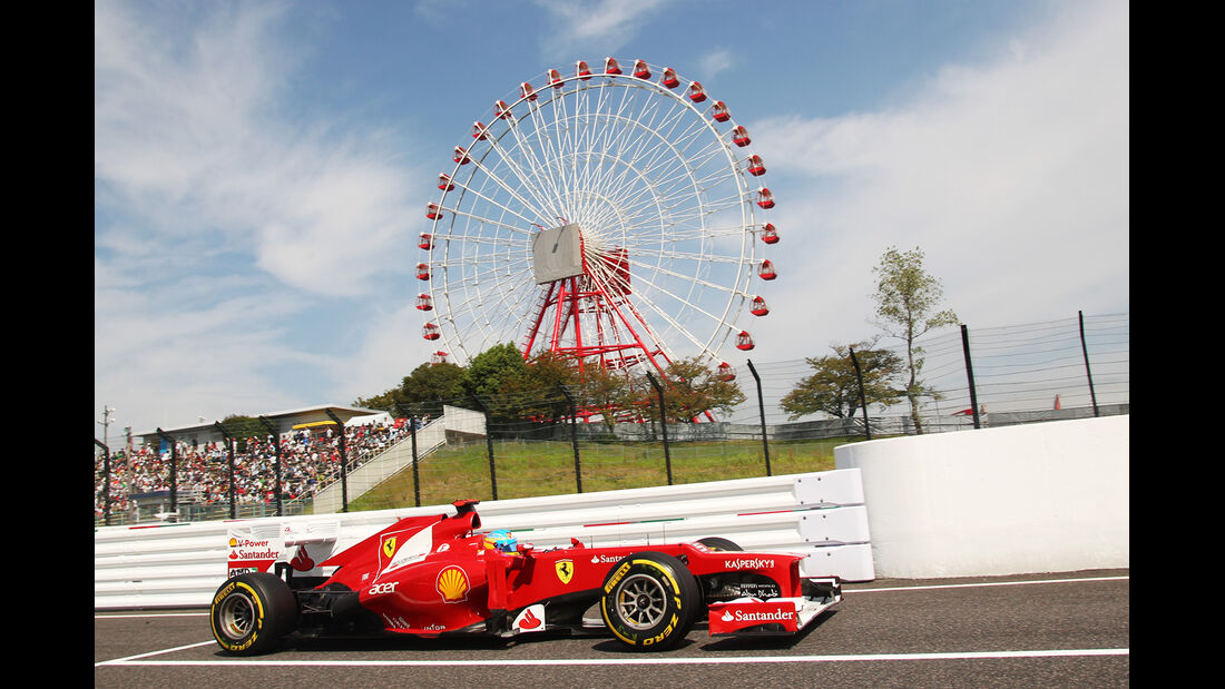 Fernando Alonso - Ferrari - Formel 1 - GP Japan - Suzuka - 6. Oktober 2012