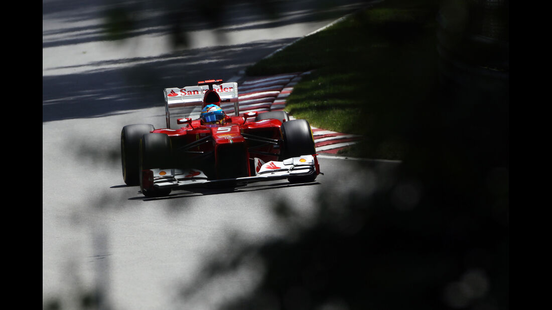 Fernando Alonso - Ferrari - Formel 1 - GP Kanada - 10. Juni 2012