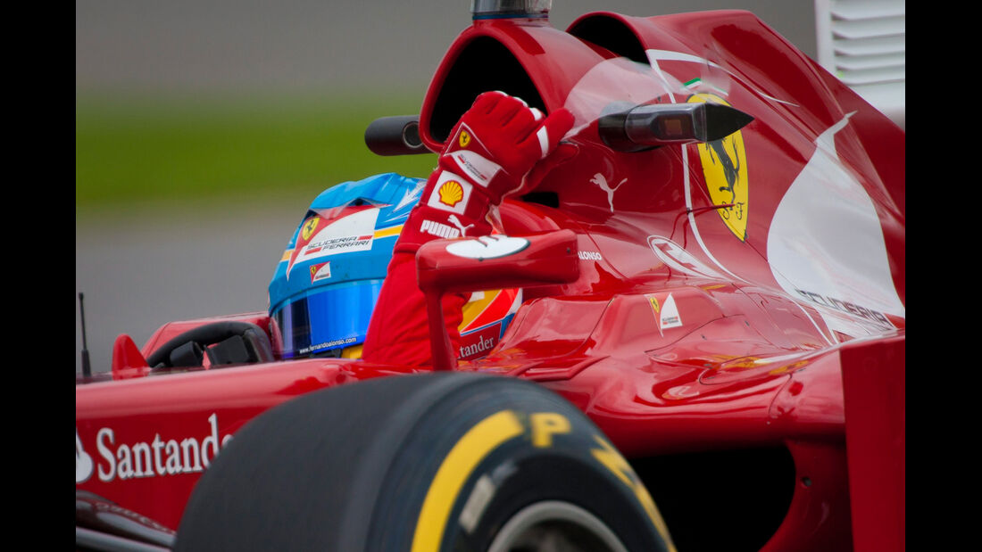 Fernando Alonso - Ferrari - Formel 1 - GP Kanada 2012 - 8. Juni 2012