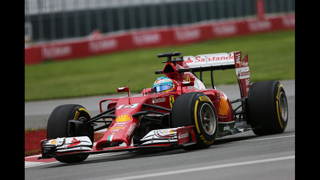 Fernando Alonso - Ferrari - Formel 1 - GP Kanada - Montreal - 6. Juni 2014