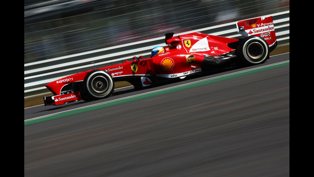 Fernando Alonso - Ferrari- Formel 1 - GP Korea - 5. Oktober 2013