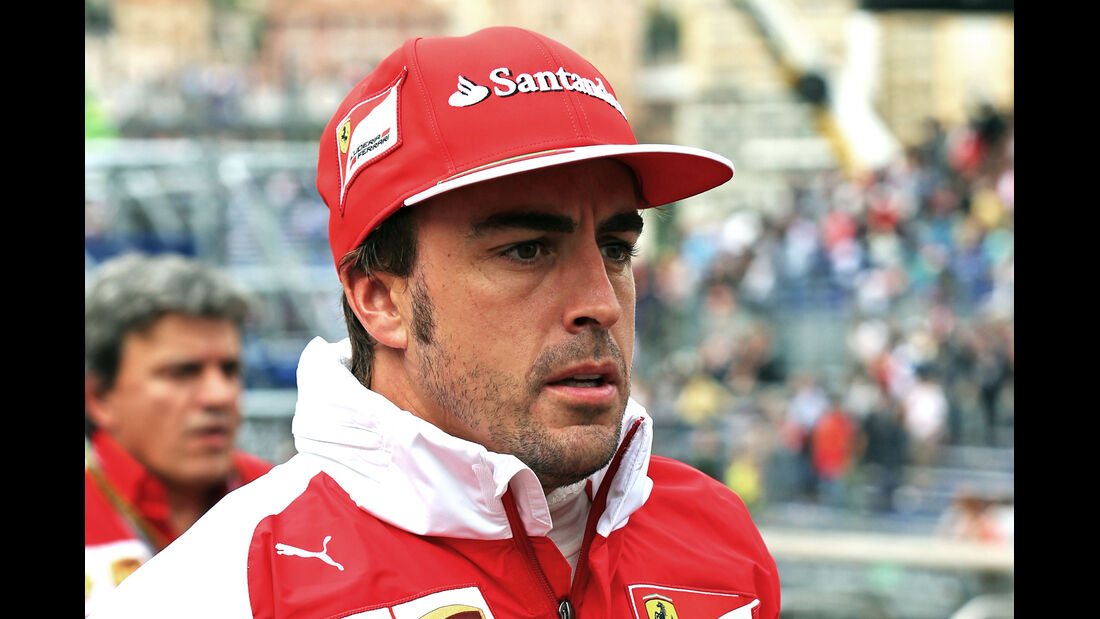 Fernando Alonso - Ferrari - Formel 1 - GP Monaco - 22. Mai 2014