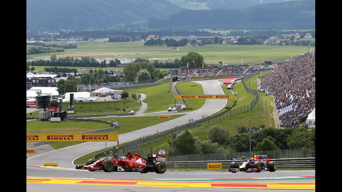 Fernando Alonso - Ferrari - Formel 1 - GP Österreich - Spielberg - 21. Juni 2014
