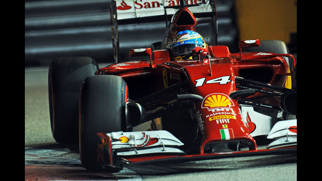 Fernando Alonso - Ferrari - Formel 1 - GP Singapur - 20. September 2014