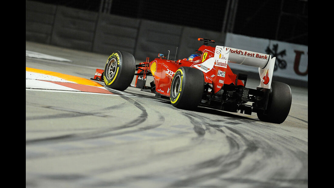 Fernando Alonso - Ferrari - Formel 1 - GP Singapur - 22. September 2012