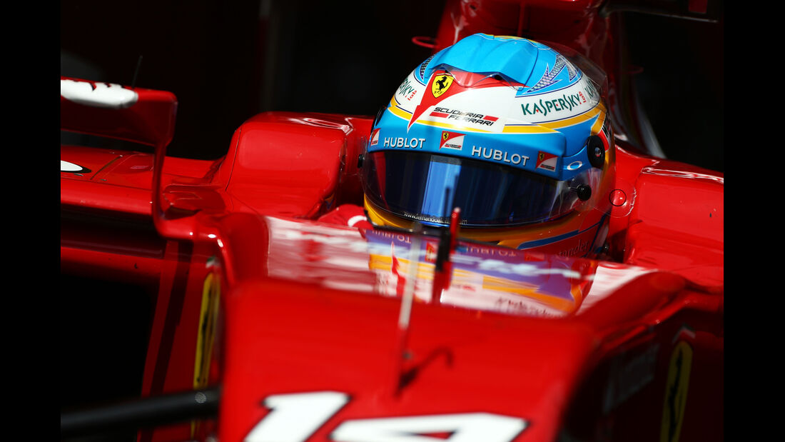 Fernando Alonso - Ferrari - Formel 1 - GP Spanien - Barcelona - 10. Mai 2014