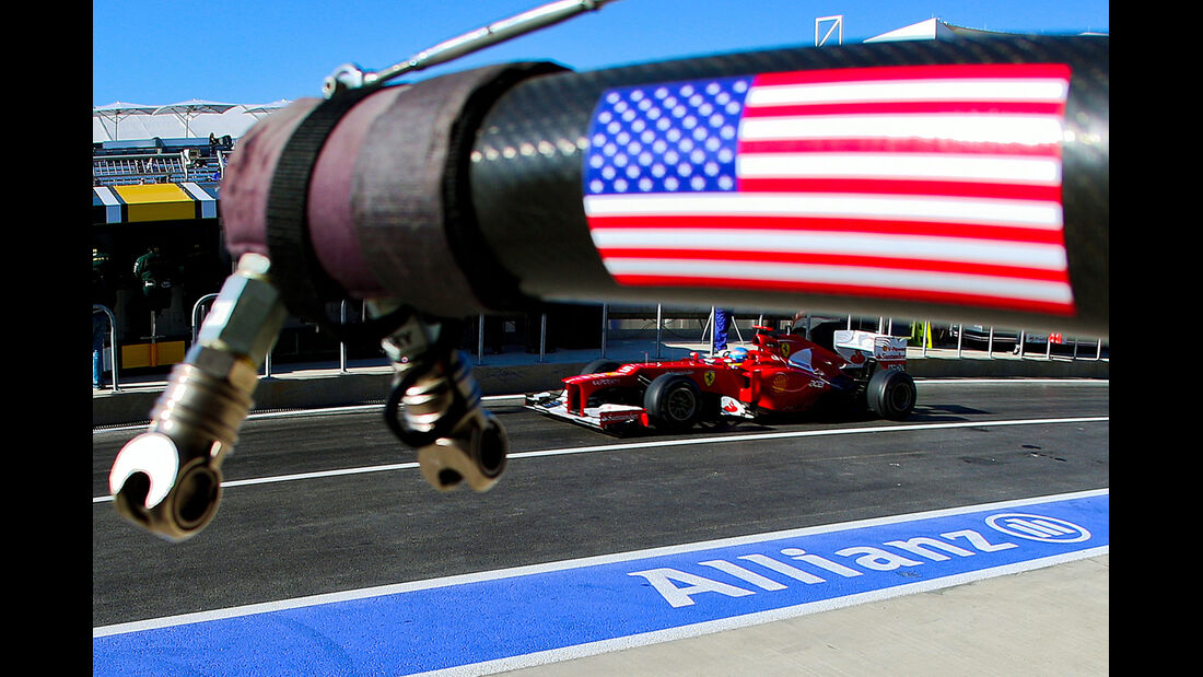 Fernando Alonso - Ferrari - Formel 1 - GP USA - Austin - 17. November 2012