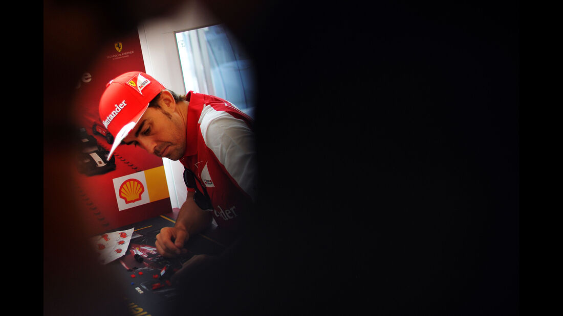 Fernando Alonso - Ferrari - Formel 1 - GP Ungarn - 25. Juli 2012