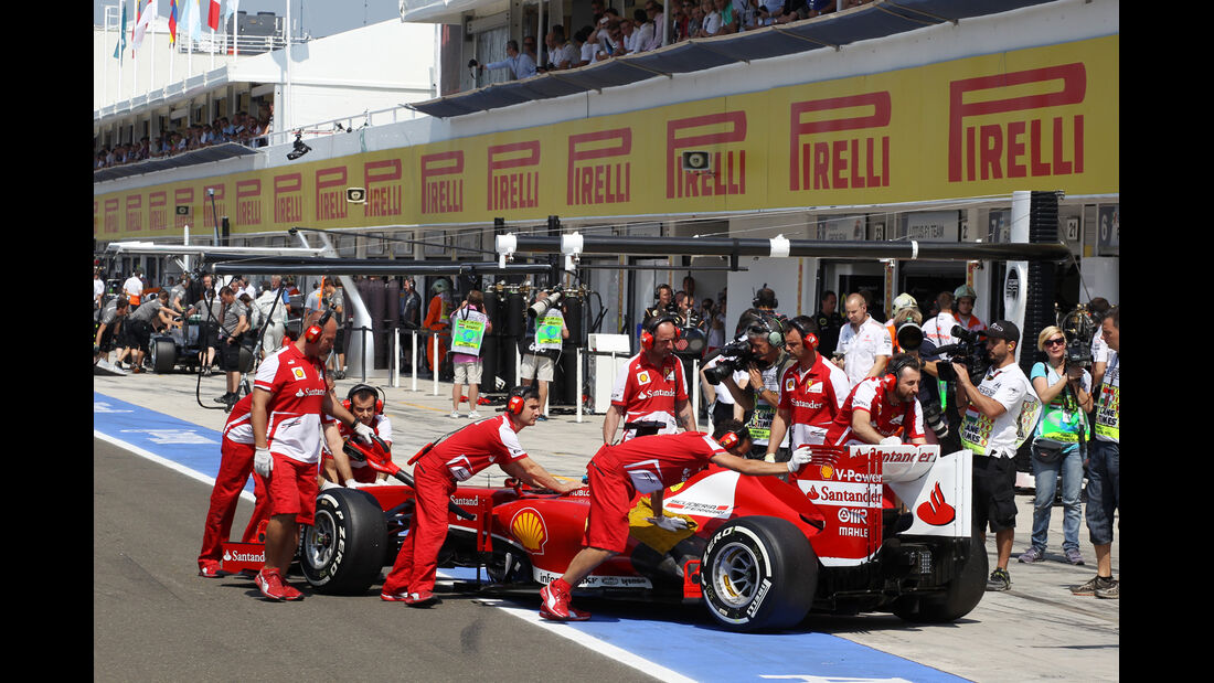 Fernando Alonso - Ferrari - Formel 1 - GP Ungarn - 27. Juli 2013
