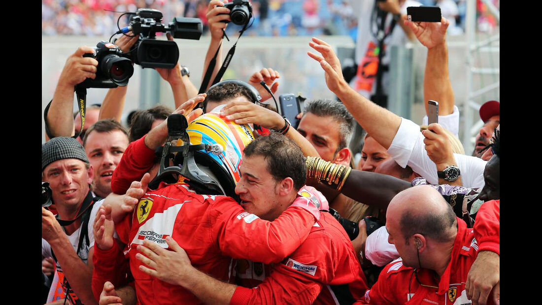 Fernando Alonso - Ferrari - Formel 1 - GP Ungarn - 27. Juli 2014