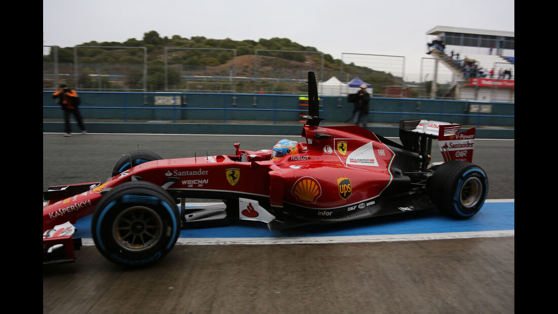 Fernando Alonso - Ferrari - Formel 1 - Jerez - Test - 31. Januar 2014