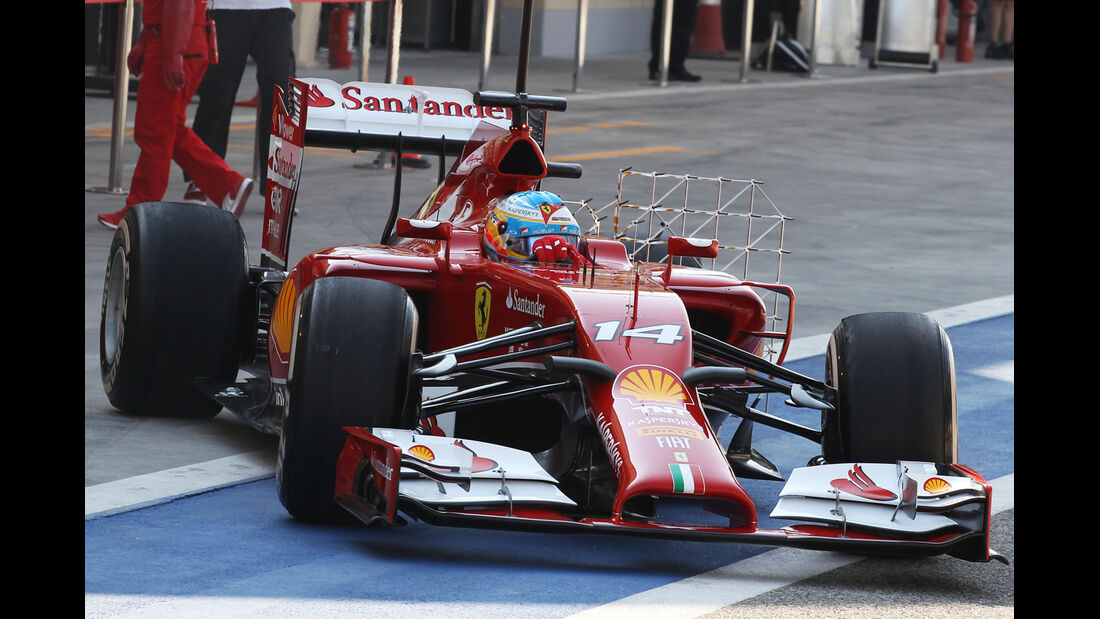 Fernando Alonso - Ferrari - Formel 1 - Test - Bahrain - 19. Februar 2014