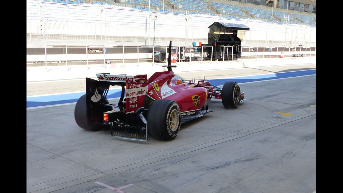 Fernando Alonso - Ferrari - Formel 1 - Test - Bahrain - 20. Februar 2014