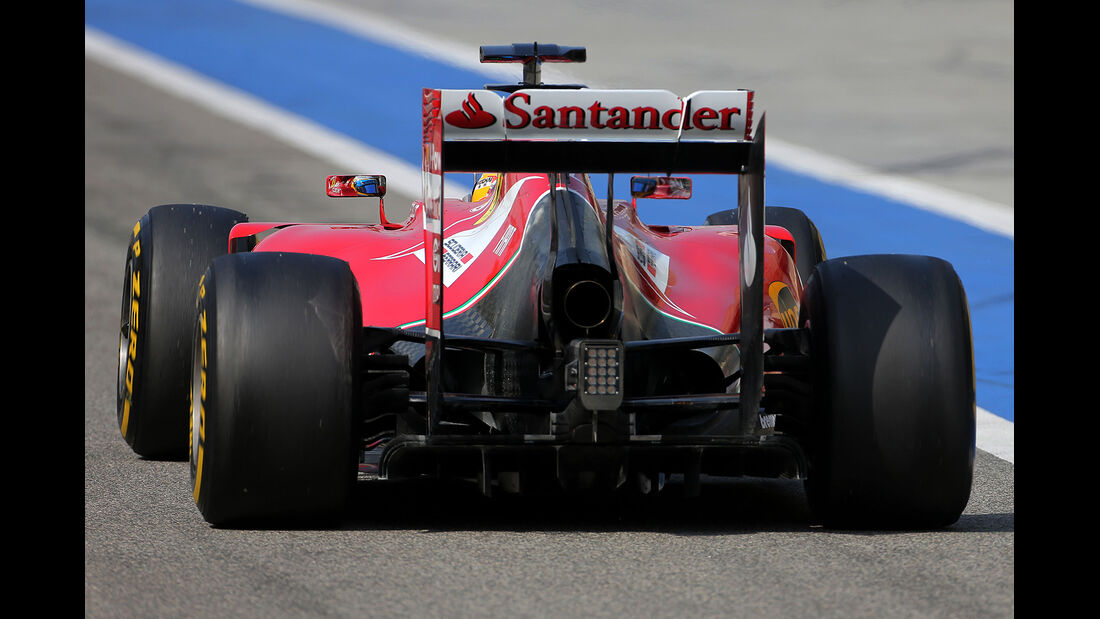 Fernando Alonso - Ferrari - Formel 1 - Test - Bahrain - 28. Februar 2014 