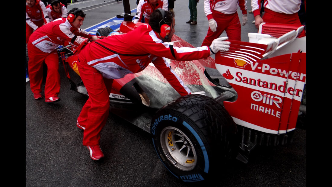 Fernando Alonso - Ferrari - Formel 1 - Test - Barcelona - 1. März 2013