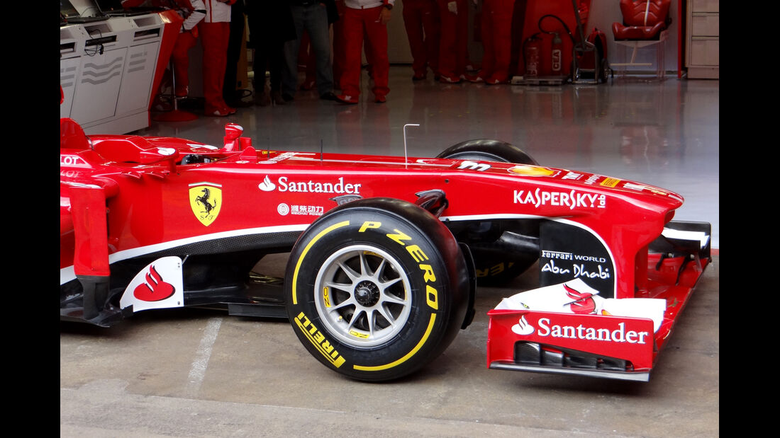 Fernando Alonso - Ferrari Formel 1 - Test - Barcelona - 19. Februar 2013