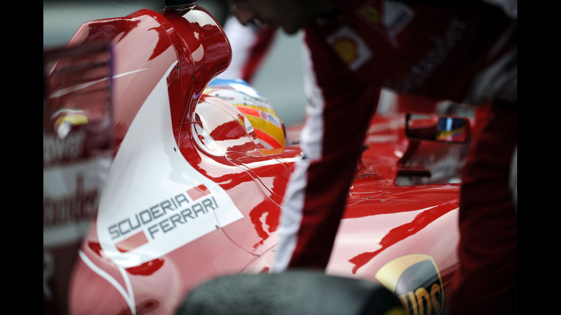 Fernando Alonso, Ferrari, Formel 1-Test, Barcelona, 21. Februar 2013