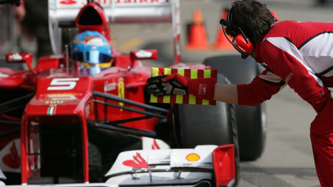 Fernando Alonso - Ferrari - Formel 1-Test Barcelona - 4. März 2012