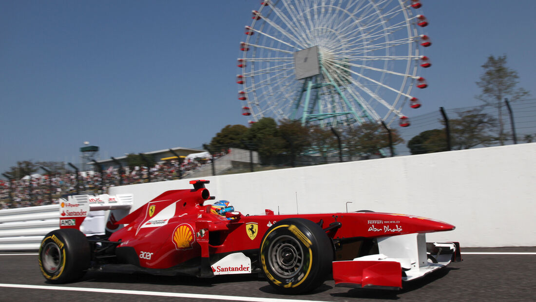 Fernando Alonso Ferrari GP Japan 2011