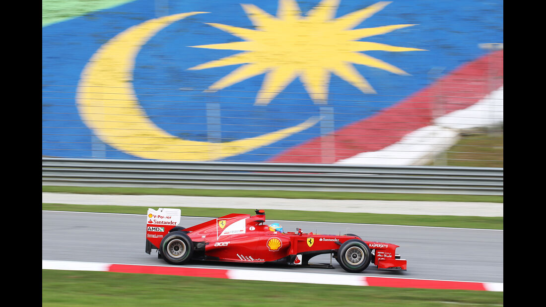 Fernando Alonso - Ferrari - GP Malaysia - Training - 23. März 2012