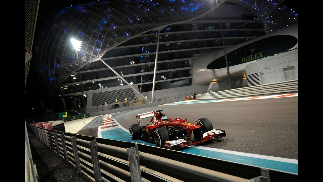 Fernando Alonso  - Formel 1 - GP Abu Dhabi - 01. November 2013