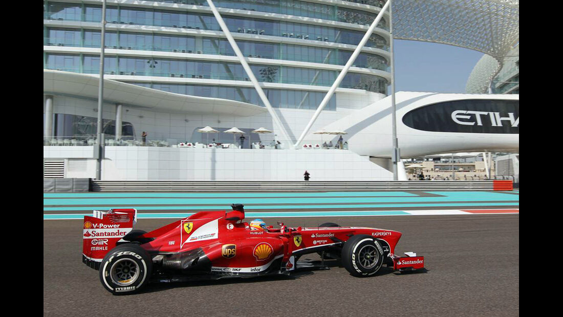 Fernando Alonso  - Formel 1 - GP Abu Dhabi - 01. November 2013
