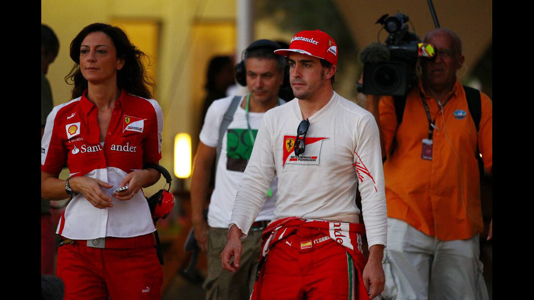 Fernando Alonso - Formel 1 - GP Abu Dhabi - 02. November 2013