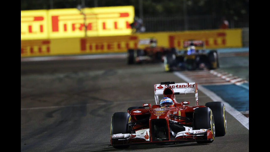 Fernando Alonso - Formel 1 - GP Abu Dhabi - 03. November 2013