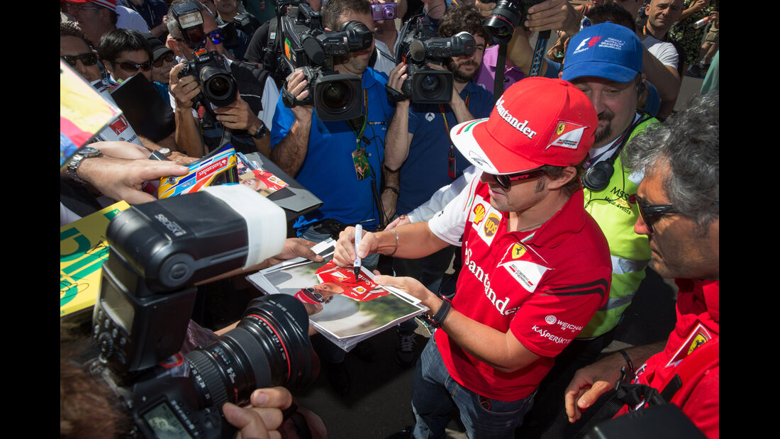 Fernando Alonso - Formel 1 - GP Australien 2014 - Danis Bilderkiste