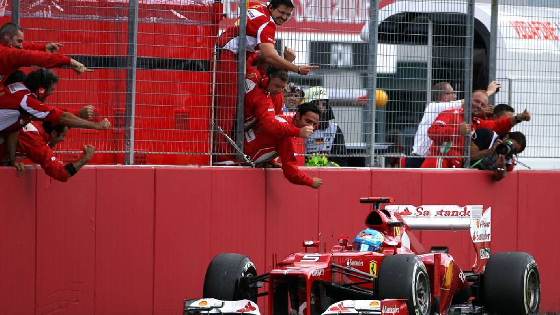 Fernando Alonso - Formel 1 - GP Deutschland - 22. Juli 2012