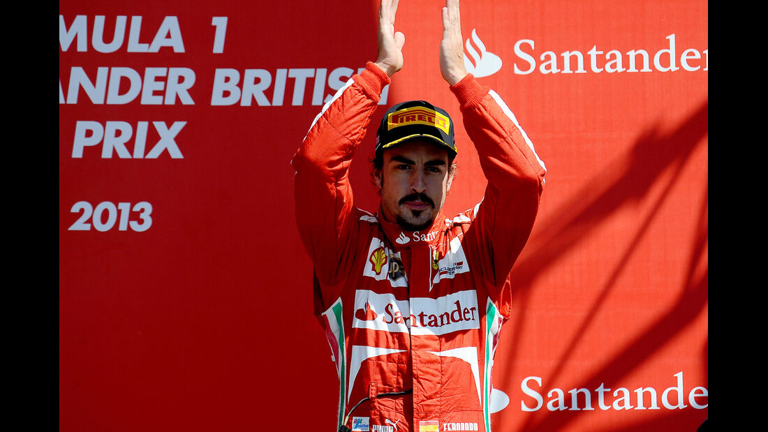 Fernando Alonso  - Formel 1 - GP England - 30. Juni 2013