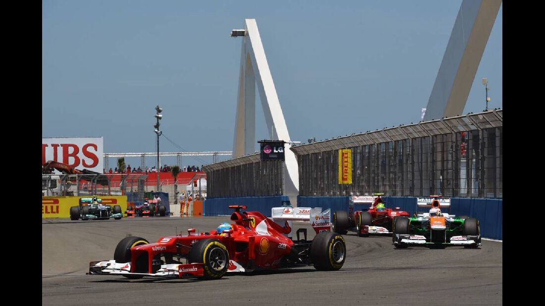 Fernando Alonso  - Formel 1 - GP Europa - 24. Juni 2012