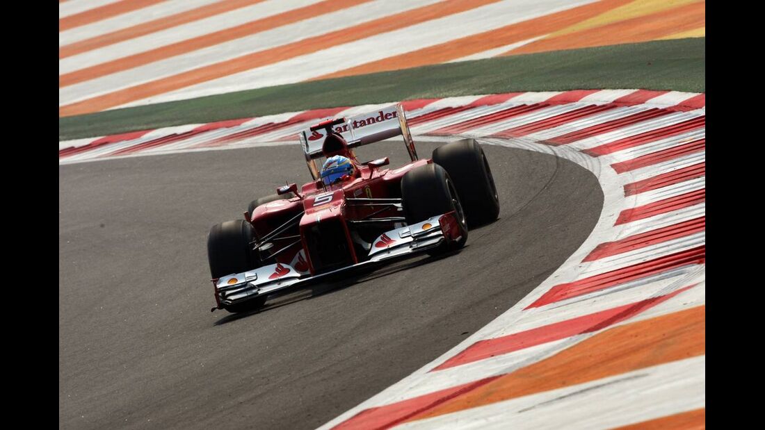 Fernando Alonso - Formel 1 - GP Indien - 26. Oktober 2012
