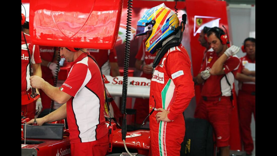 Fernando Alonso - Formel 1 - GP Indien - 27. Oktober 2012