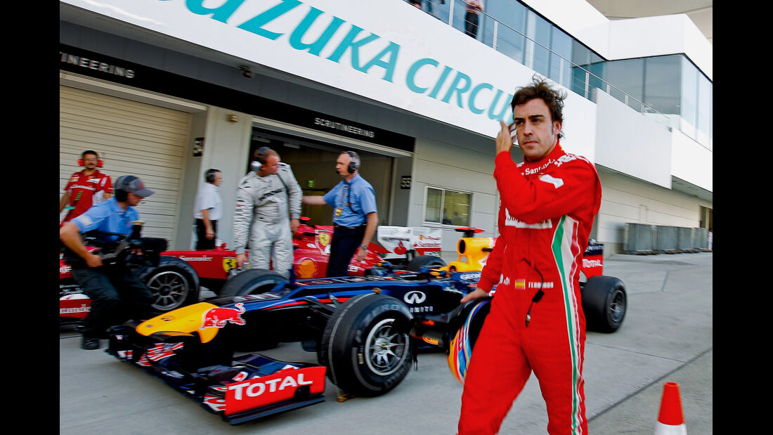 Fernando Alonso - Formel 1 - GP Japan - Suzuka - 5. Oktober 2012