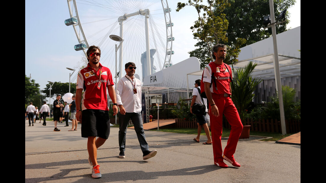 Fernando Alonso - Formel 1 - GP Singapur - 19. September 2014