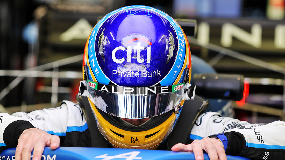 Fernando Alonso - Formel 1 - Helm - 2021