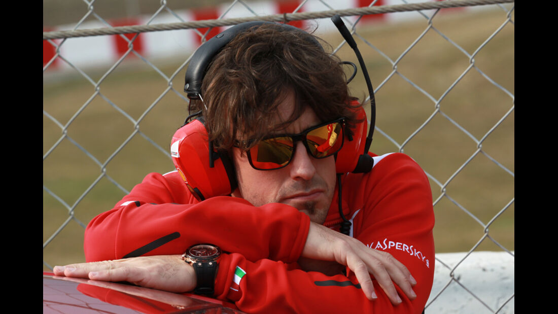 Fernando Alonso - Formel 1-Test - Barcelona - 2012