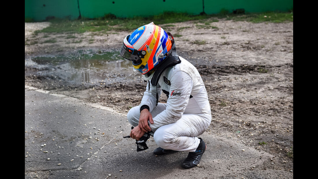 Fernando Alonso - GP Australien - Crash - 2016