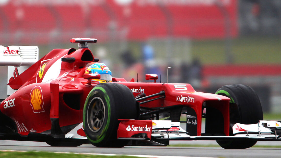 Fernando Alonso GP England 2012