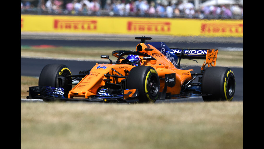 Fernando Alonso - GP England 2018