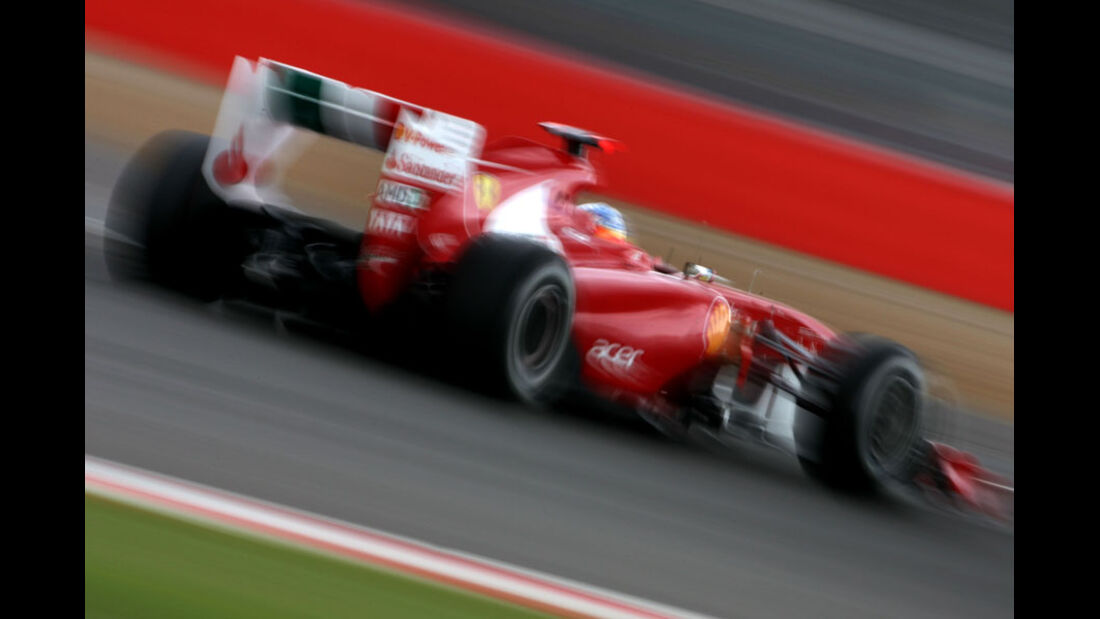 Fernando Alonso - GP England - Qualifying - 9. Juli 2011