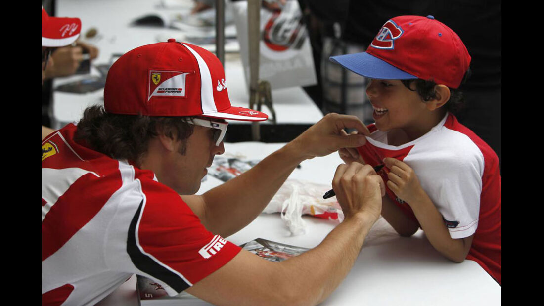 Fernando Alonso GP Kanada 2011